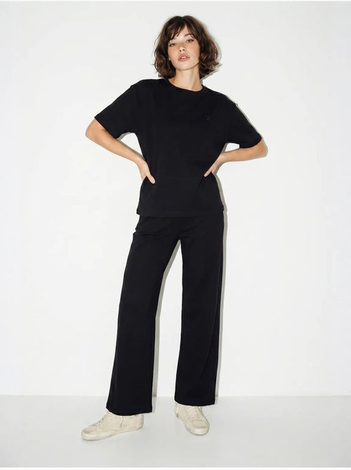 Ensemble deux pièces t-shirt et pantalon large lucci - Kiabi Ensemble deux pièces t-shirt et pantalon large lucci - Kiabi