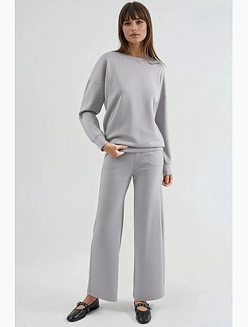 Ensemble deux pièces taille haute jambes larges hiccup