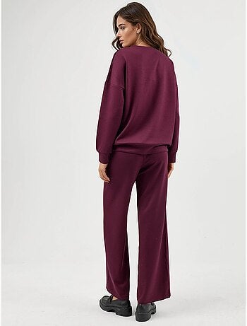 Ensemble deux pièces taille haute jambes larges hiccup