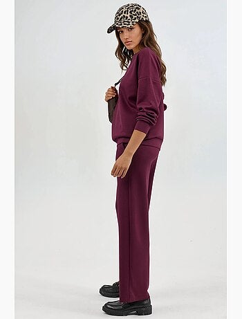 Ensemble deux pièces taille haute jambes larges hiccup
