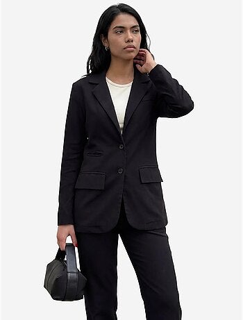 Ensemble deux pièces veste à col boutonné my fashion