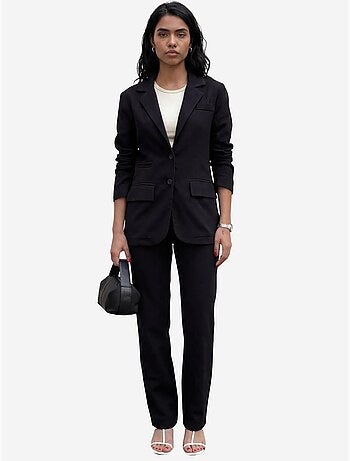 Ensemble deux pièces veste à col boutonné my fashion