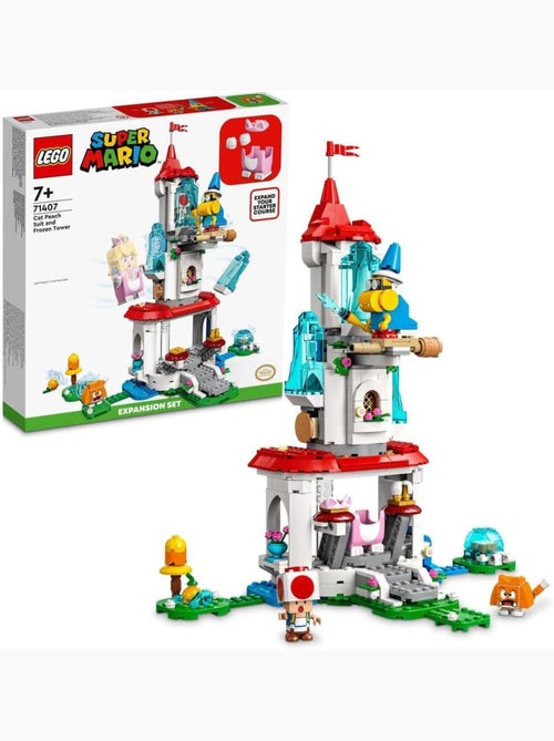 Ensemble D'extension La Tour Gelée Et Le Costume De Peach Chat 71407 - Lego® Super Mario™ - Lego® - Kiabi Ensemble D'extension La Tour Gelée Et Le Costume De Peach Chat 71407 - Lego® Super Mario™ - Lego® - Kiabi
