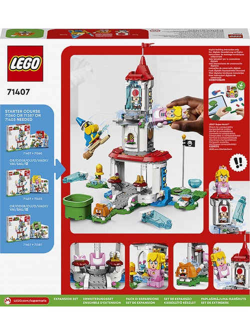 Ensemble D'extension La Tour Gelée Et Le Costume De Peach Chat 71407 - Lego® Super Mario™ - Lego® - Kiabi Ensemble D'extension La Tour Gelée Et Le Costume De Peach Chat 71407 - Lego® Super Mario™ - Lego® - Kiabi