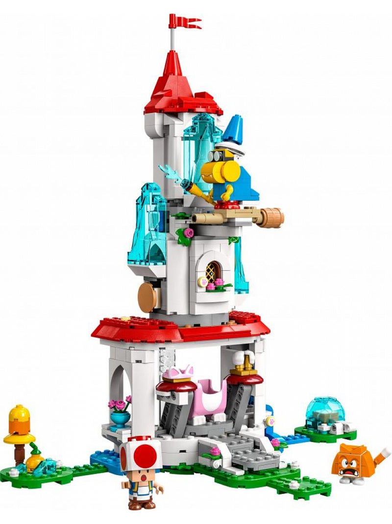 Ensemble D'extension La Tour Gelée Et Le Costume De Peach Chat 71407 - Lego® Super Mario™ - Lego® Noir - Kiabi
