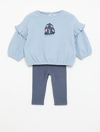 Ensemble 'Disney' 2 pièces - Sweat à volants + legging