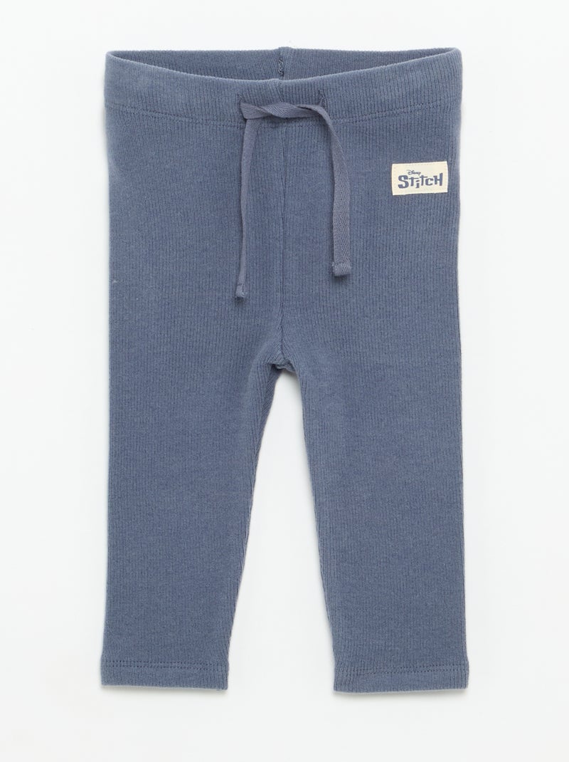 Ensemble 'Disney' 2 pièces - Sweat à volants + legging Bleu - Kiabi