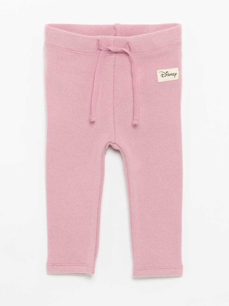 Ensemble 'Disney' 2 pièces - Sweat à volants + legging Rose - Kiabi