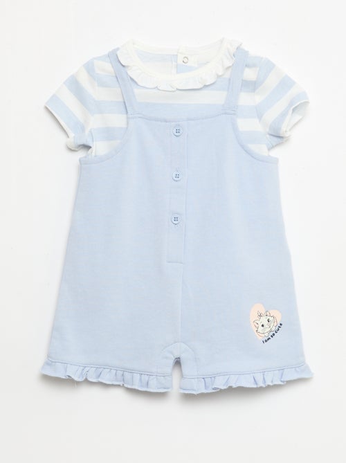 Ensemble 'Disney' 2 pièces - T-shirt + combinaison courte - Kiabi