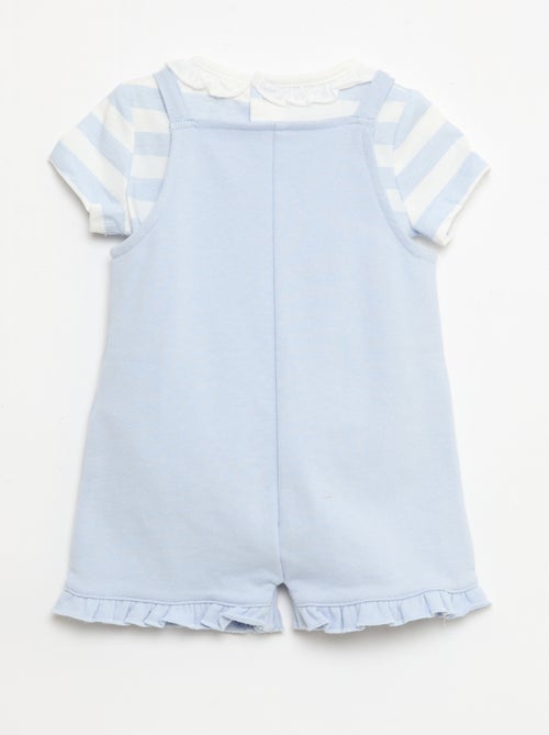 Ensemble 'Disney' 2 pièces - T-shirt + combinaison courte - Kiabi