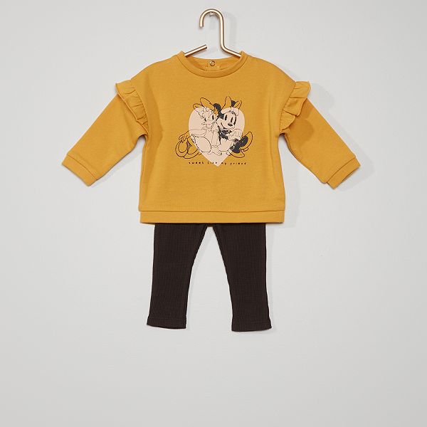 Ensemble Disney 2 Pieces Bebe Fille Jaune Kiabi 15 00