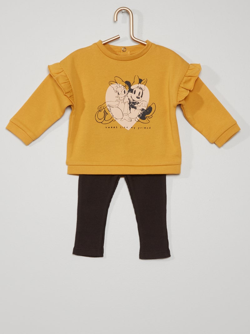 Ensemble 'Disney' 2 pièces jaune - Kiabi