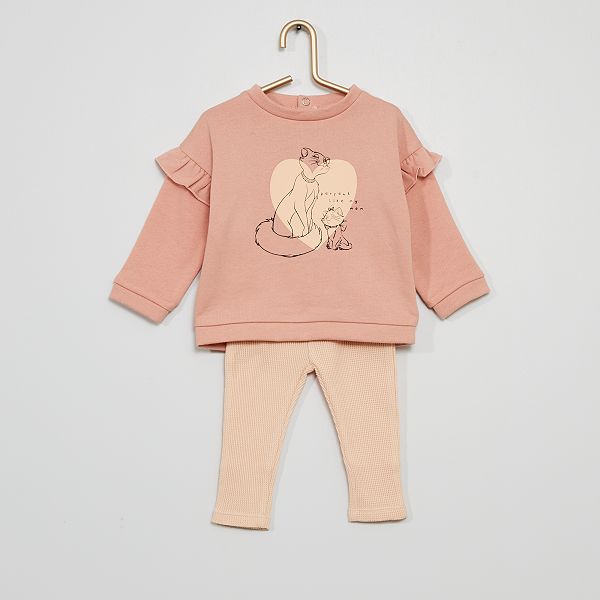 Ensemble Disney 2 Pieces Bebe Fille Rose Kiabi 15 00