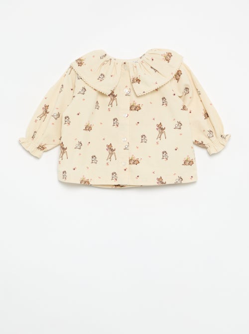 Ensemble 'Disney' 'Bambi' 2 pièces - Chemise + legging - Kiabi