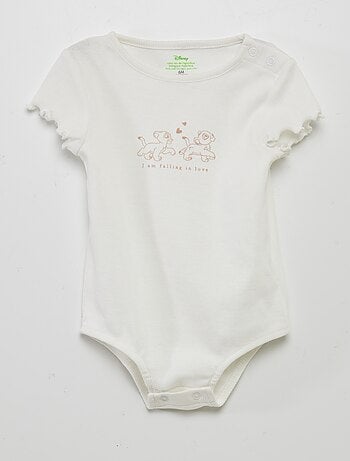 Ensemble 'Disney' body côtelé + Legging court