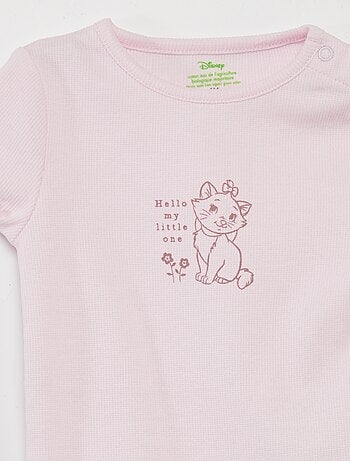 Ensemble 'Disney' body côtelé + Legging court