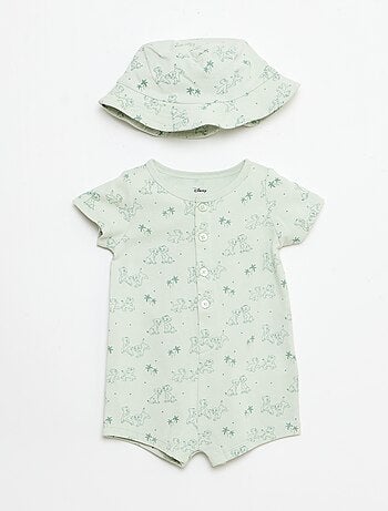 Ensemble 'Disney' combinaison short + chapeau