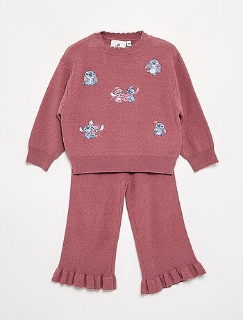 Ensemble 'Disney' 'Stitch' 2 pièces - Pull + pantalon