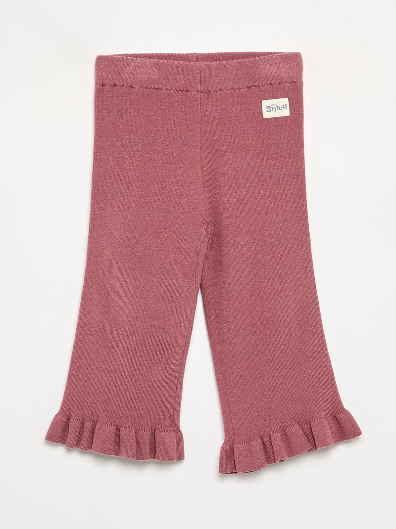 Ensemble 'Disney' 'Stitch' 2 pièces - Pull + pantalon Rose - Kiabi