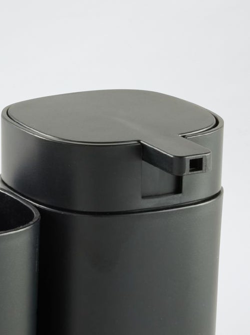 Ensemble distributeur de savon + gobelet à brosse à dent - Kiabi