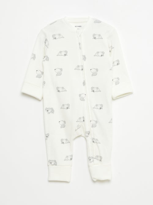 Ensemble dors-bien + bavoir + body - 3 pièces - Kiabi