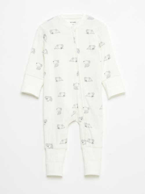 Ensemble dors-bien + bavoir + body - 3 pièces - Kiabi