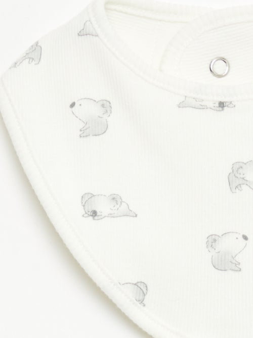 Ensemble dors-bien + bavoir + body - 3 pièces - Kiabi