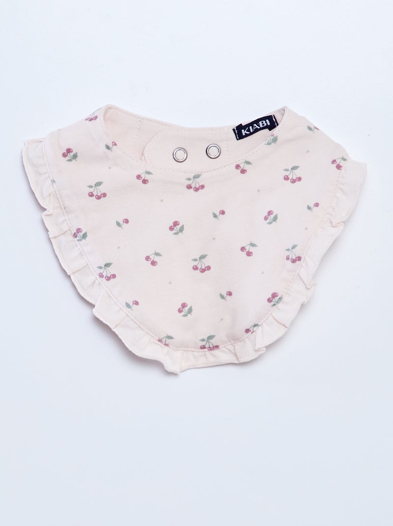 Ensemble dors-bien + body + bavoir - 3 pièces Rose - Kiabi