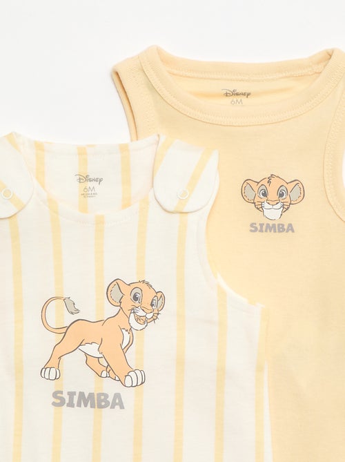 Ensemble dors-bien + body 'Disney' 'Simba' - Kiabi