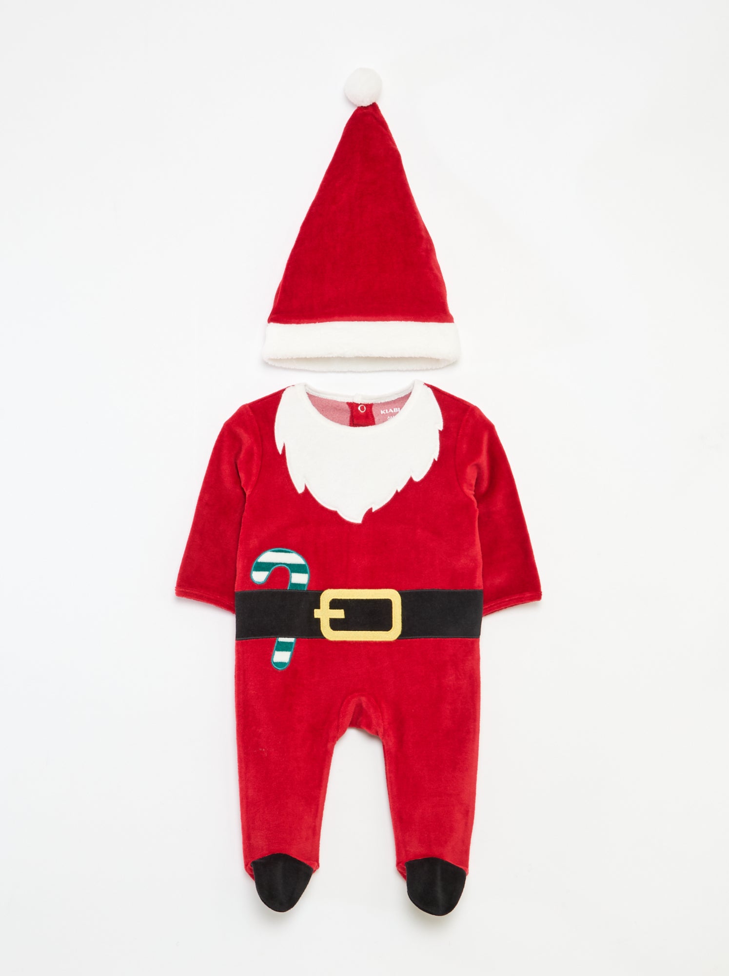 Ensemble dors bien + bonnet Noël