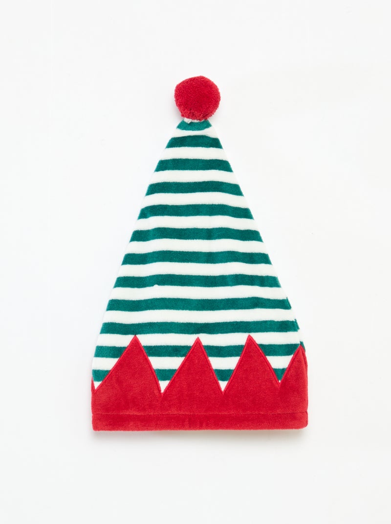 Ensemble dors bien + bonnet Noël Vert - Kiabi