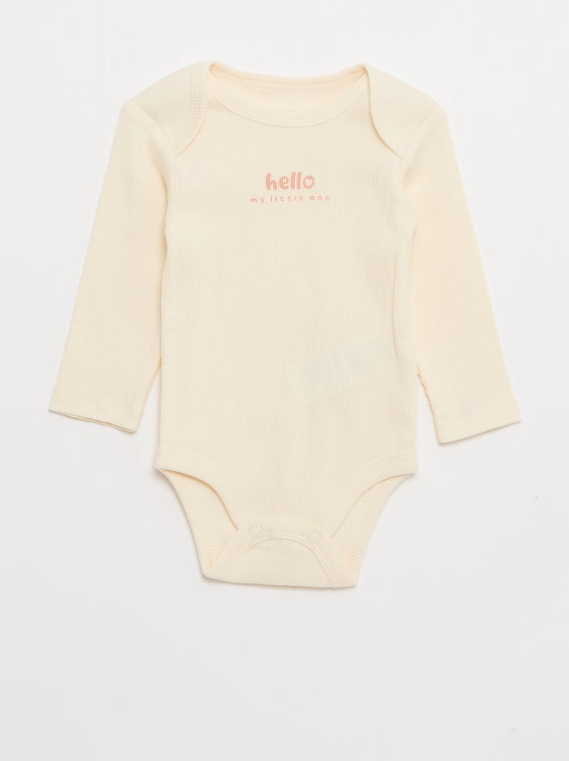 Ensemble dors-bien en molleton chaud & bodie Rose - Kiabi