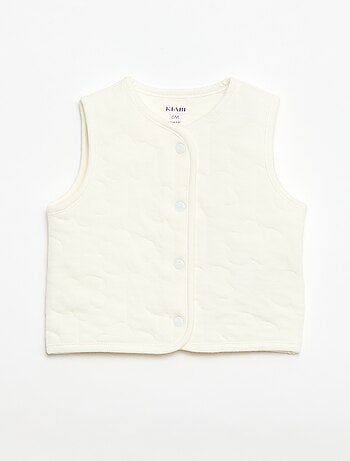 Ensemble dors-bien + gilet matelassé