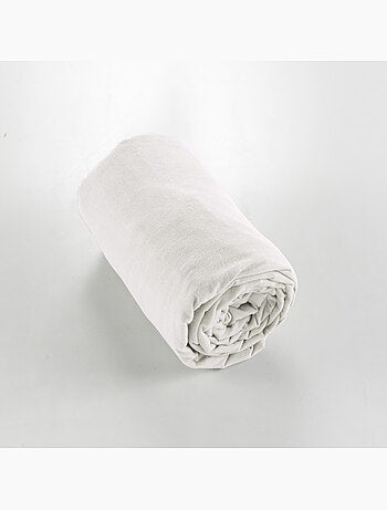 Ensemble drap housse + 2 taies - Flanelle chaude et douce - Candice