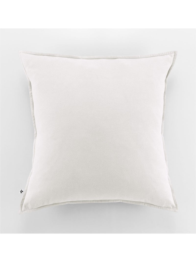 Ensemble drap housse + 2 taies - Flanelle chaude et douce - Candice Blanc - Kiabi