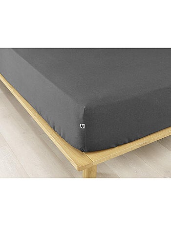 Ensemble drap housse + 2 taies - Flanelle chaude et douce - Candice