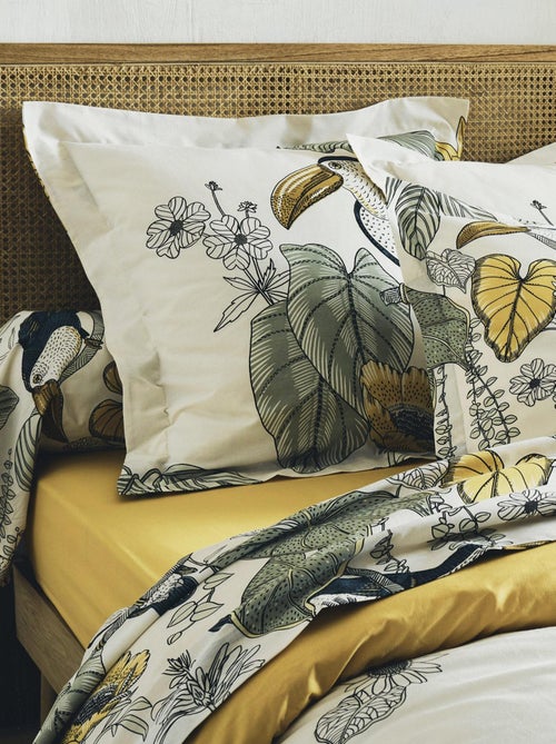 Ensemble drap plat et 2 taie Toco - Kiabi