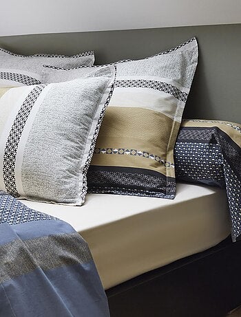 Ensemble drap plat et 2 taies Marlow