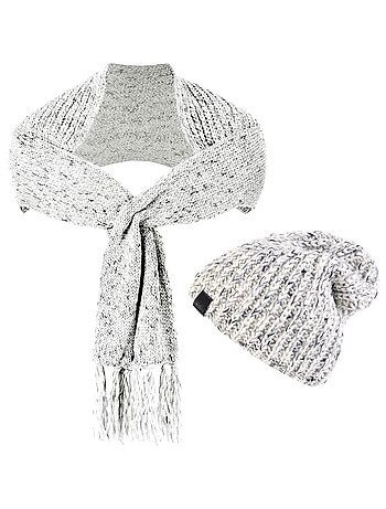 Ensemble Echarpe Bonnet Cabra - Made in UE