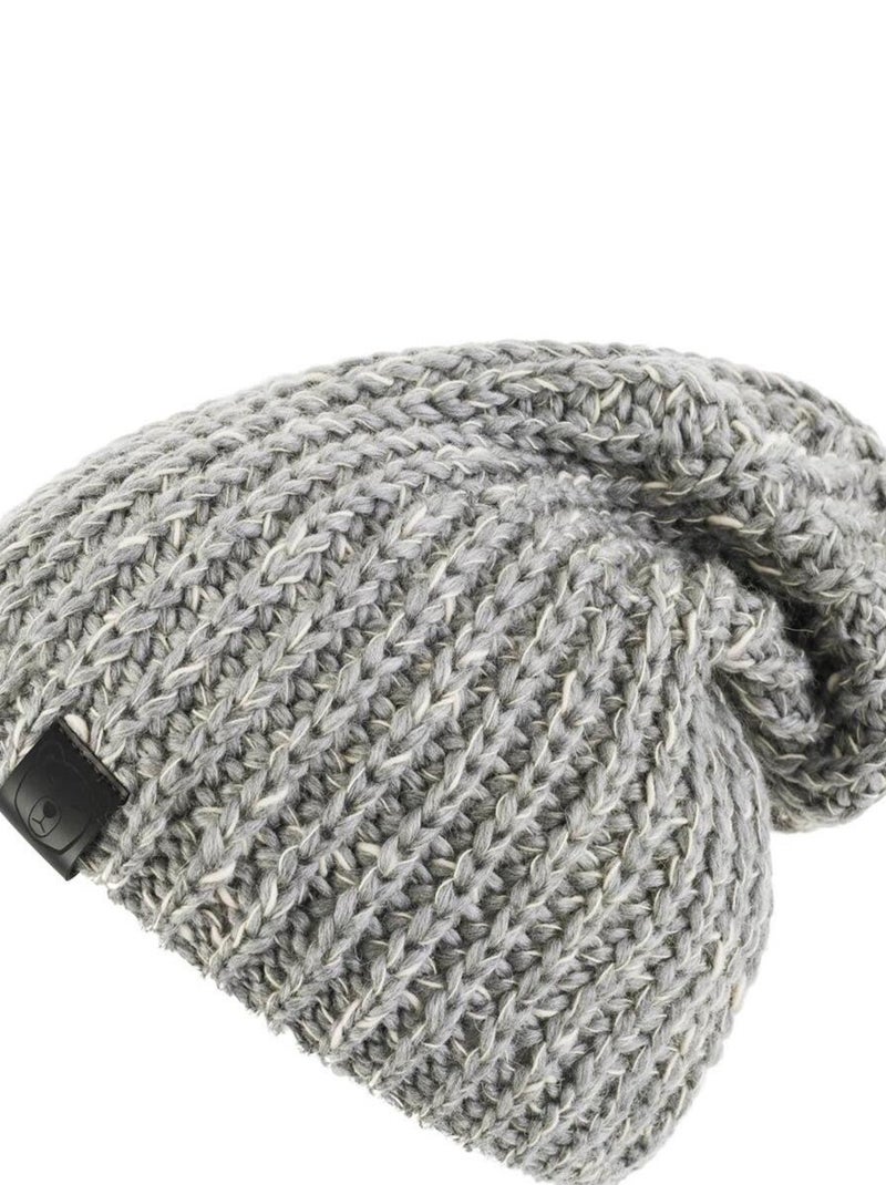 Ensemble Echarpe Bonnet Cabra - Made in UE Gris - Kiabi