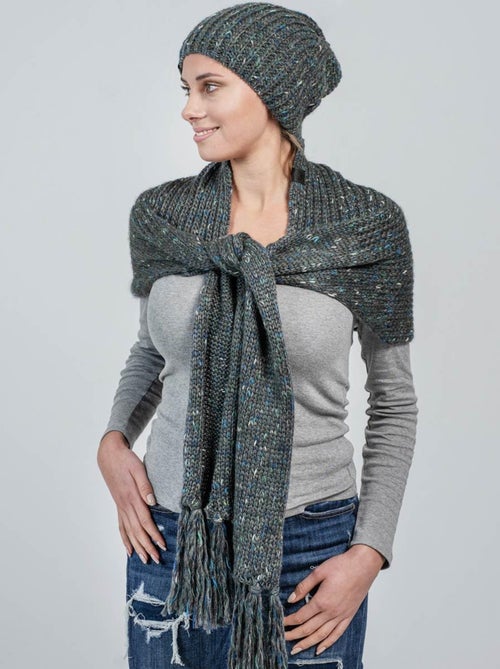 Ensemble Echarpe Bonnet Cabra - Made in UE - Kiabi
