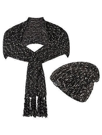 Ensemble Echarpe Bonnet Cabra - Made in UE