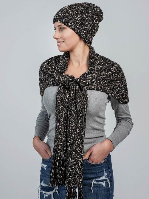 Ensemble Echarpe Bonnet Cabra - Made in UE - Kiabi