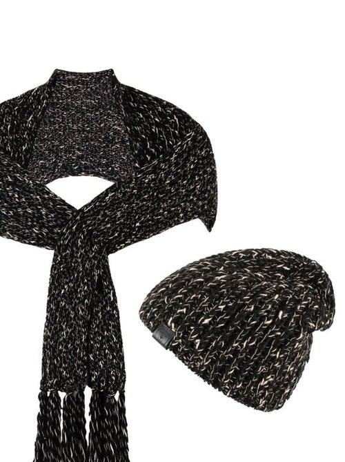 Ensemble Echarpe Bonnet Cabra - Made in UE - Kiabi