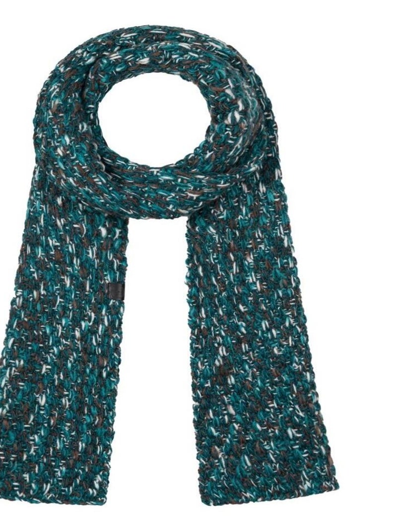 Ensemble Echarpe Bonnet Celti - Made in UE Bleu pétrole - Kiabi