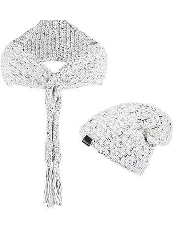 Ensemble Echarpe Bonnet Lumina - Made in UE