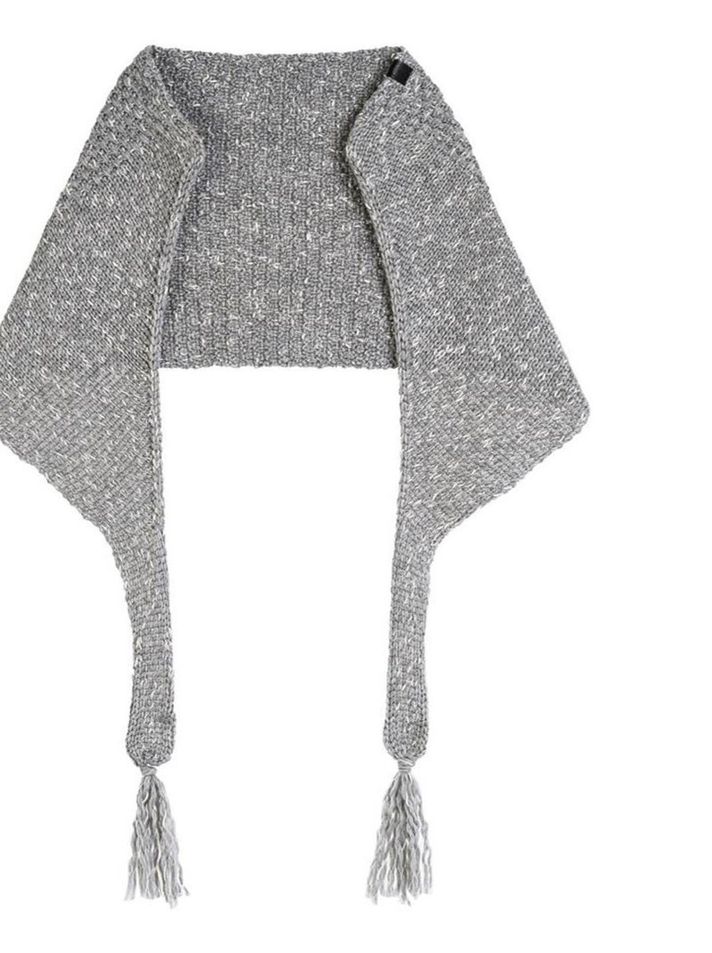 Ensemble Echarpe Bonnet Lumina - Made in UE Gris - Kiabi