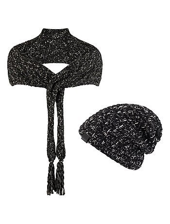 Ensemble Echarpe Bonnet Lumina - Made in UE