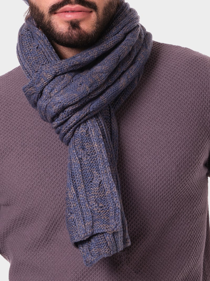 Ensemble écharpe et bonnet Bleu - Kiabi