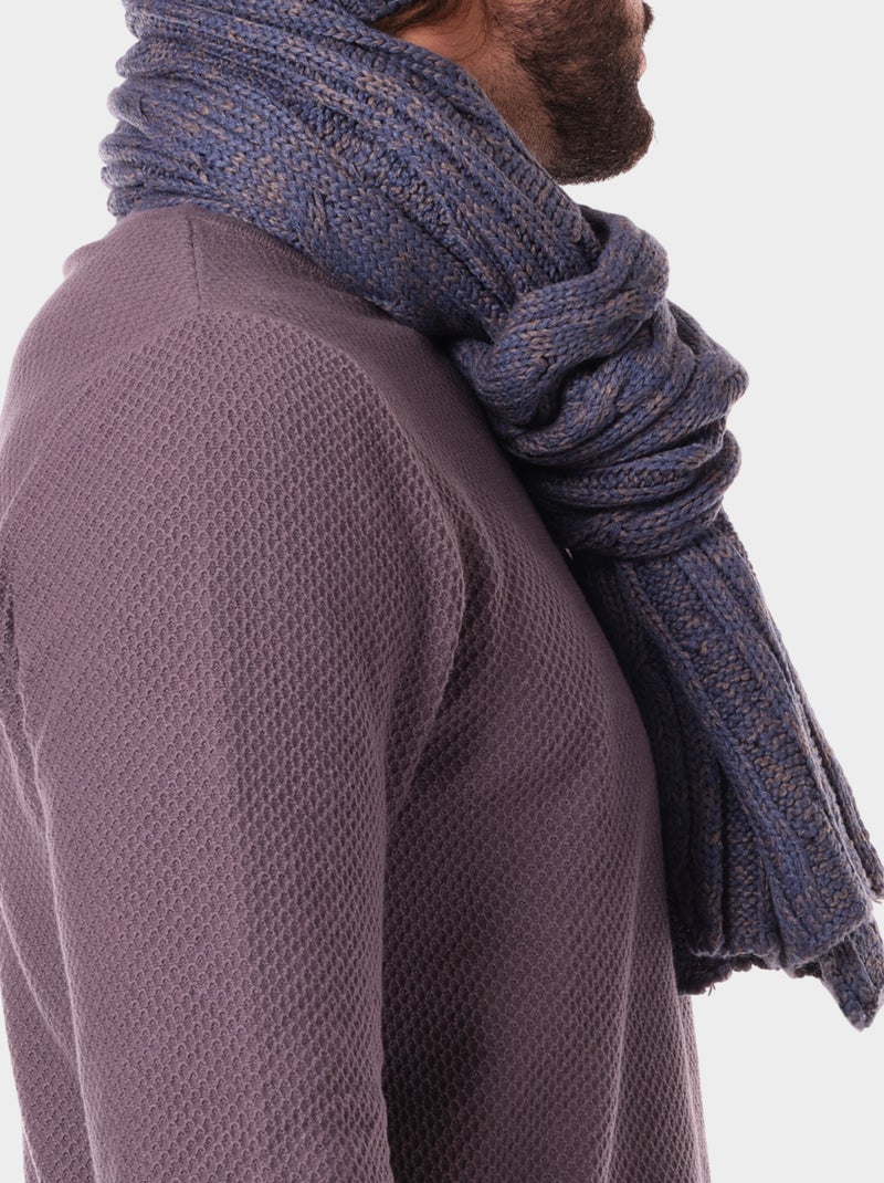 Ensemble écharpe et bonnet Bleu - Kiabi